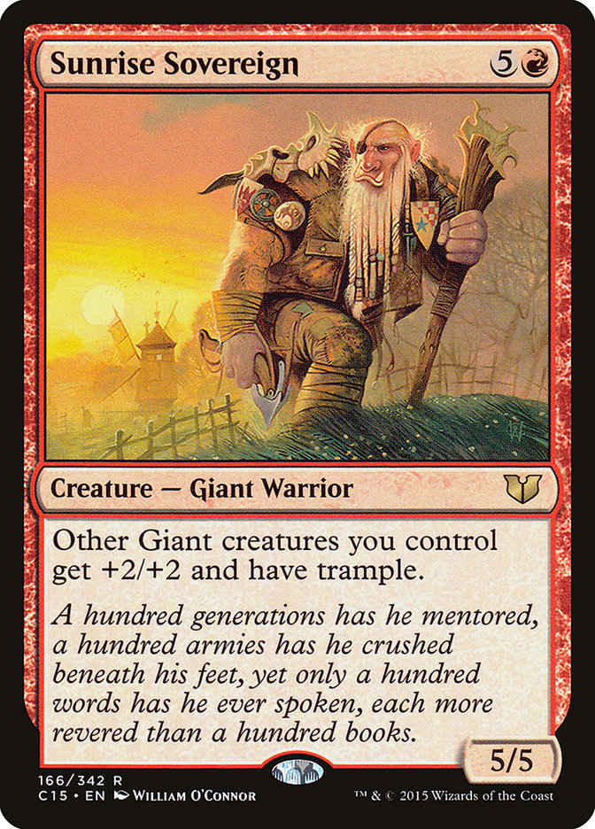 Sunrise Sovereign [Commander 2015] | Devastation Store