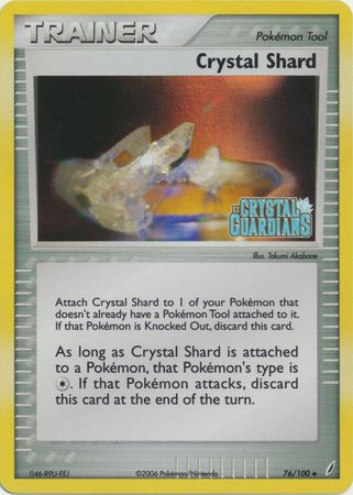 Crystal Shard (76/100) (Stamped) [EX: Crystal Guardians] | Devastation Store