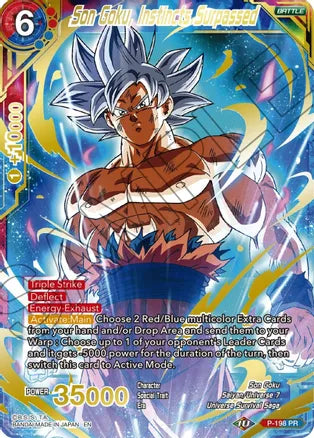 Son Goku, Instincts Surpassed (Gold Stamped) [P-198] | Devastation Store