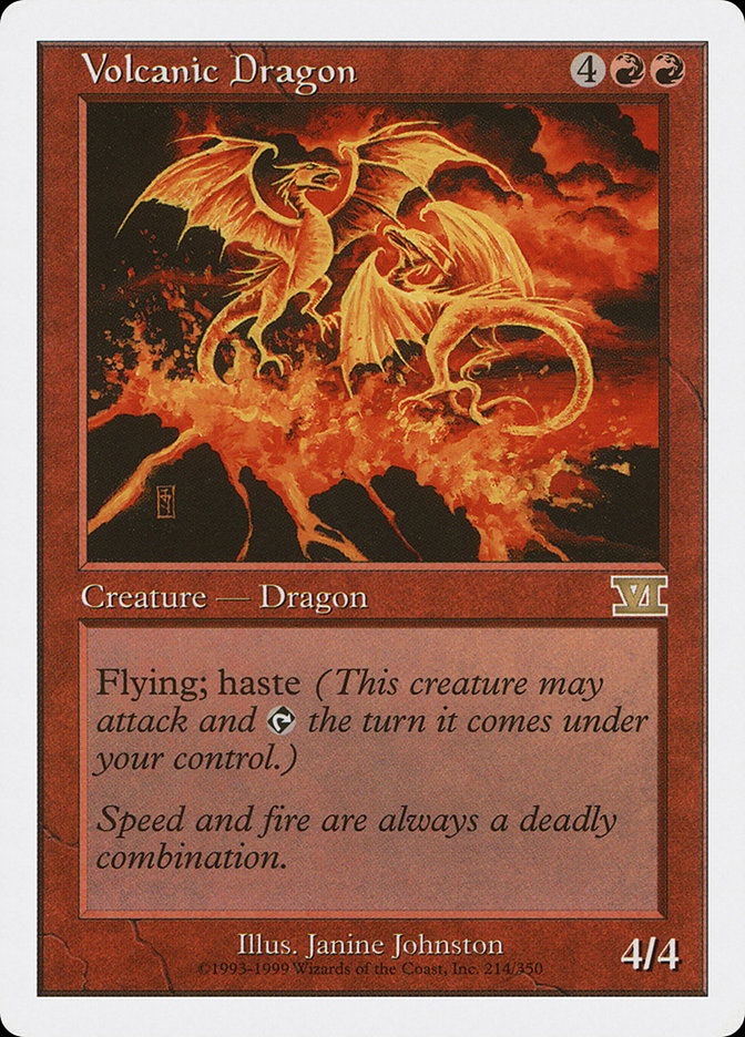Volcanic Dragon [Classic Sixth Edition] | Devastation Store