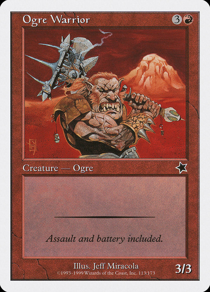 Ogre Warrior [Starter 1999] | Devastation Store