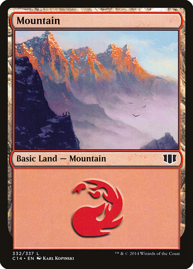 Mountain (332) [Commander 2014] - Devastation Store | Devastation Store