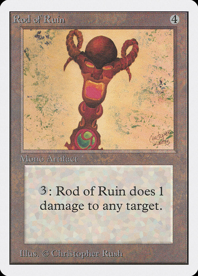 Rod of Ruin [Unlimited Edition] - Devastation Store | Devastation Store