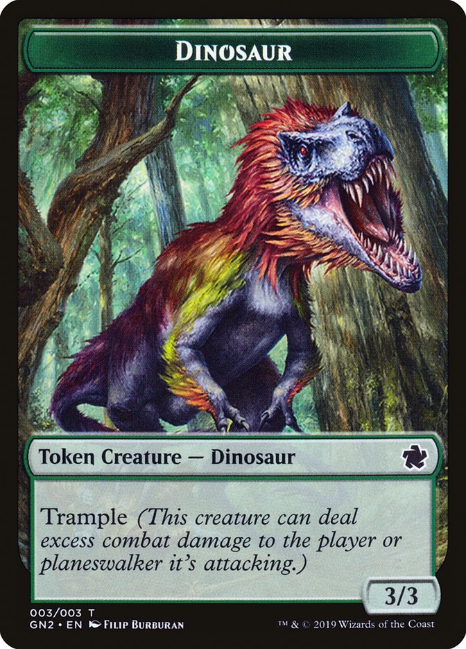 Dinosaur [Game Night 2019 Tokens] | Devastation Store