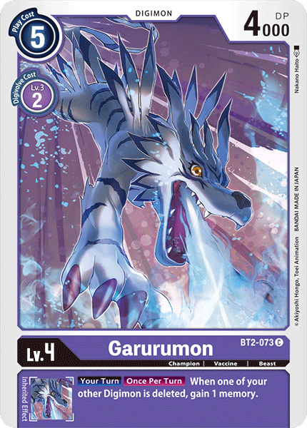 Garurumon [BT2-073] [Release Special Booster Ver.1.0] | Devastation Store