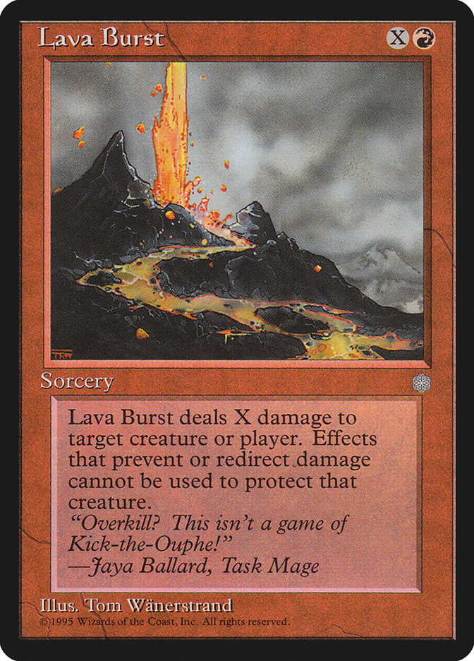 Lava Burst [Ice Age] - Devastation Store | Devastation Store