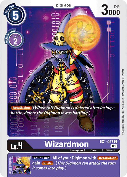 Wizardmon [EX1-057] [Classic Collection] | Devastation Store