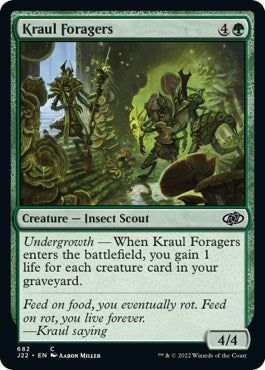 Kraul Foragers [Jumpstart 2022] | Devastation Store