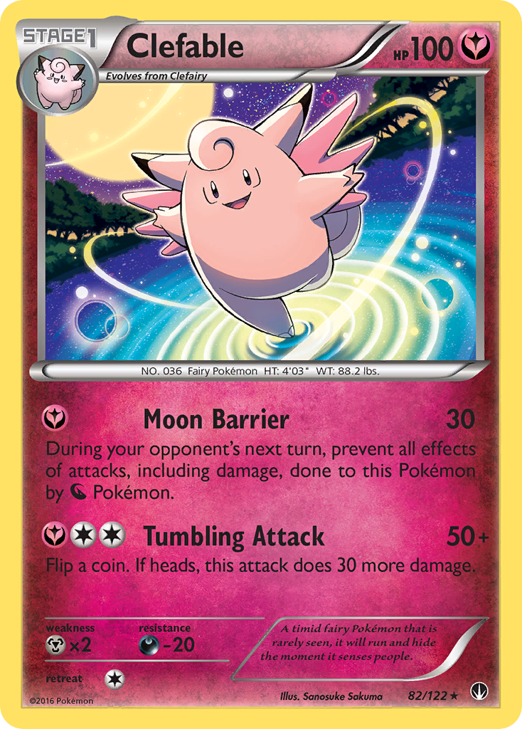 Clefable (82/122) [XY: BREAKpoint] | Devastation Store