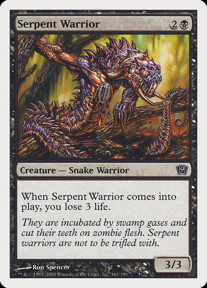 Serpent Warrior [Ninth Edition] | Devastation Store
