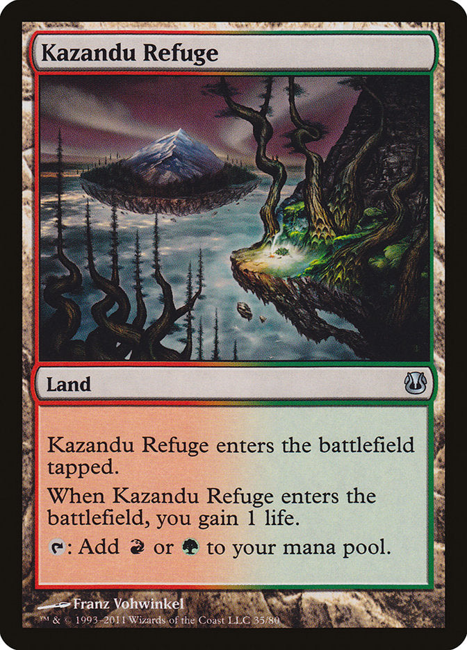 Kazandu Refuge [Duel Decks: Ajani vs. Nicol Bolas] - Devastation Store | Devastation Store