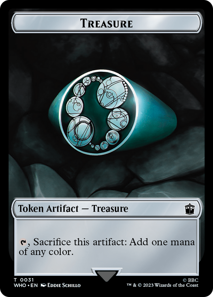 Copy // Treasure (0031) Double-Sided Token [Doctor Who Tokens] | Devastation Store
