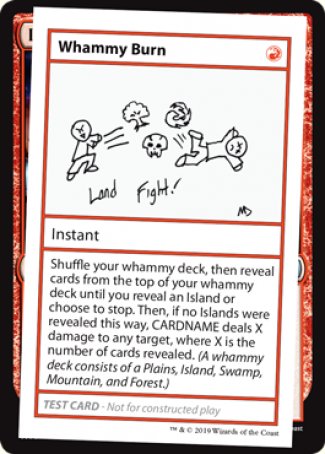 Whammy Burn (2021 Edition) [Mystery Booster Playtest Cards] | Devastation Store