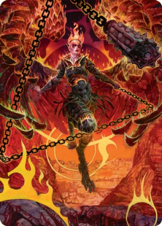 Zariel, Archduke of Avernus Art Card [Dungeons & Dragons: Adventures in the Forgotten Realms Art Series] | Devastation Store
