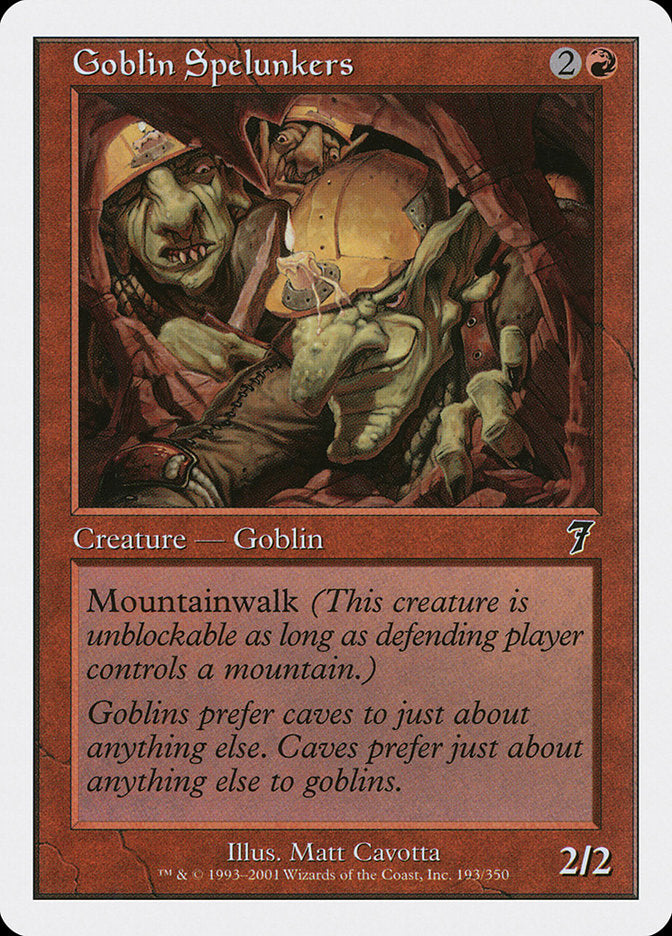 Goblin Spelunkers [Seventh Edition] | Devastation Store