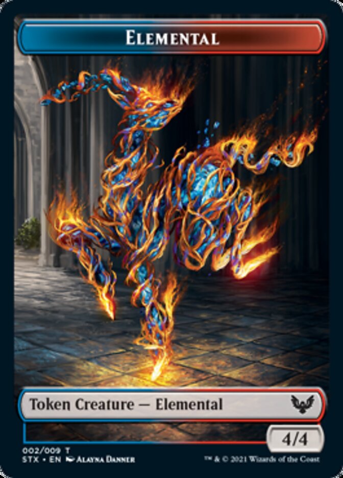 Elemental // Inkling Token [Strixhaven: School of Mages Tokens] | Devastation Store