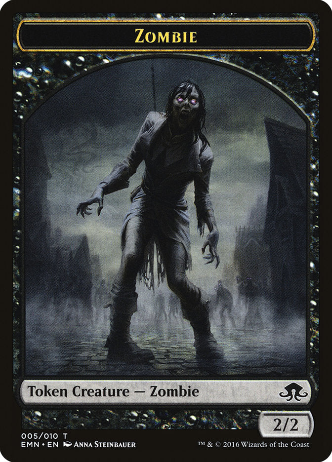 Zombie (005/010) [Eldritch Moon Tokens] | Devastation Store