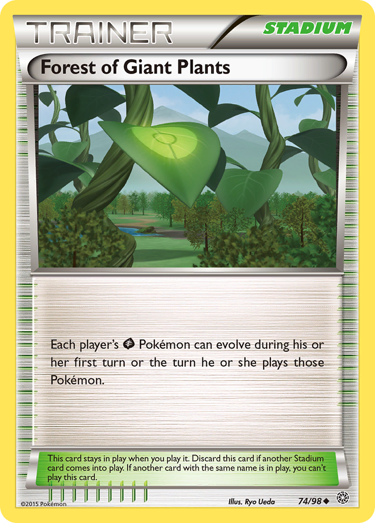 Forest of Giant Plants (74/98) [XY: Ancient Origins] | Devastation Store