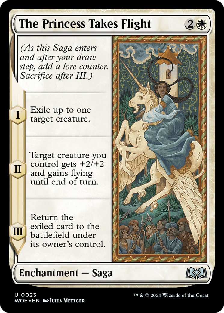 The Princess Takes Flight [Wilds of Eldraine] | Devastation Store