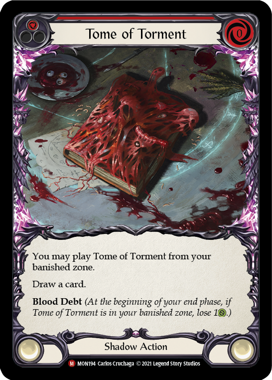 Tome of Torment [MON194] 1st Edition Normal - Devastation Store | Devastation Store