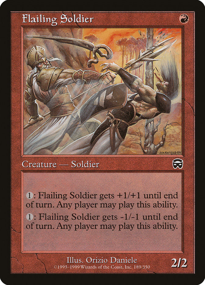 Flailing Soldier [Mercadian Masques] | Devastation Store