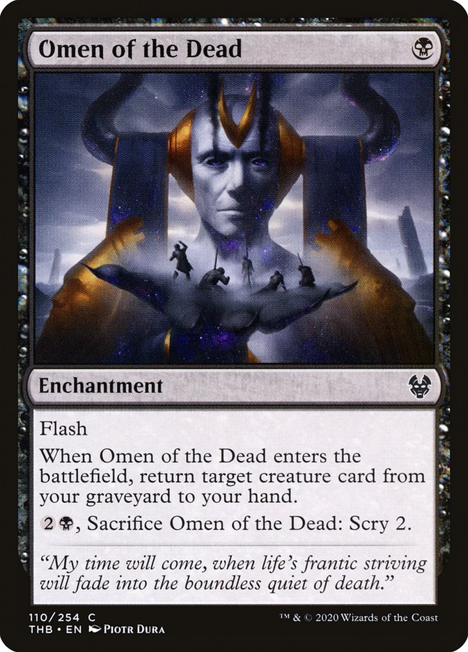 Omen of the Dead [Theros Beyond Death] | Devastation Store