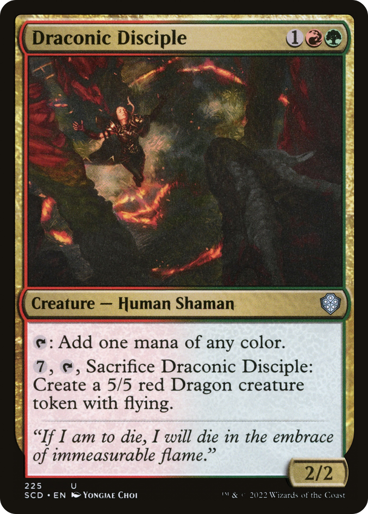 Draconic Disciple [Starter Commander Decks] | Devastation Store