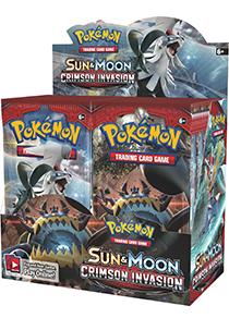 POKÉMON TCG Sun & Moon Crimson Invasion Booster Box - Devastation Store | Devastation Store