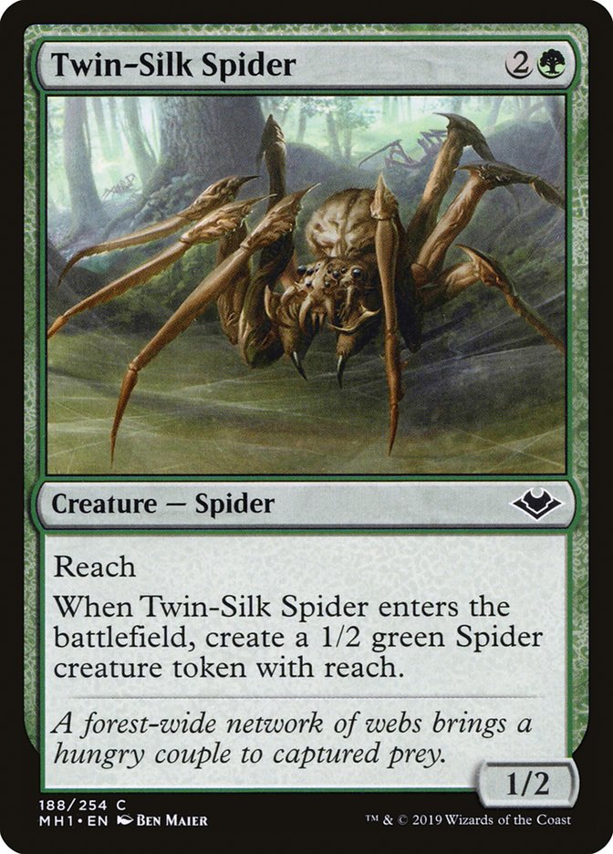 Twin-Silk Spider [Modern Horizons] | Devastation Store