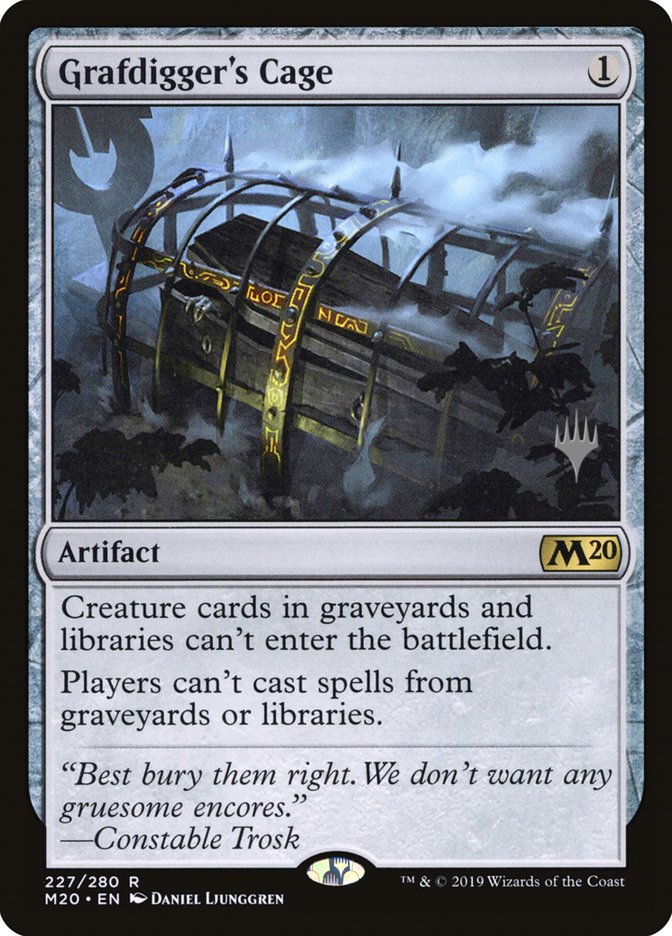 Grafdigger's Cage (Promo Pack) [Core Set 2020 Promos] | Devastation Store