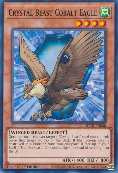 Crystal Beast Cobalt Eagle [SDCB-EN006] Common | Devastation Store
