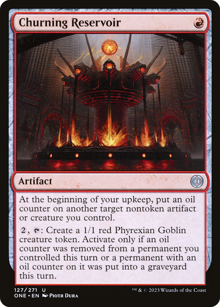 Churning Reservoir [Phyrexia: All Will Be One] | Devastation Store