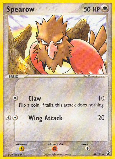 Spearow (81/112) [EX: FireRed & LeafGreen] | Devastation Store