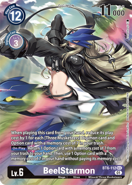 BeelStarmon [BT6-112] (Alternate Art) [Double Diamond] | Devastation Store