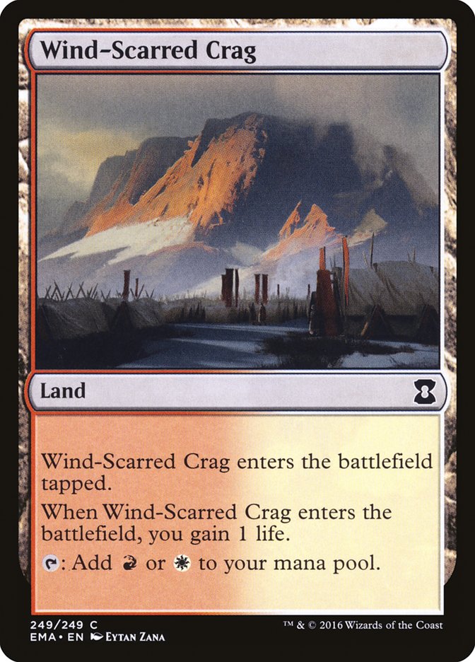 Wind-Scarred Crag [Eternal Masters] | Devastation Store