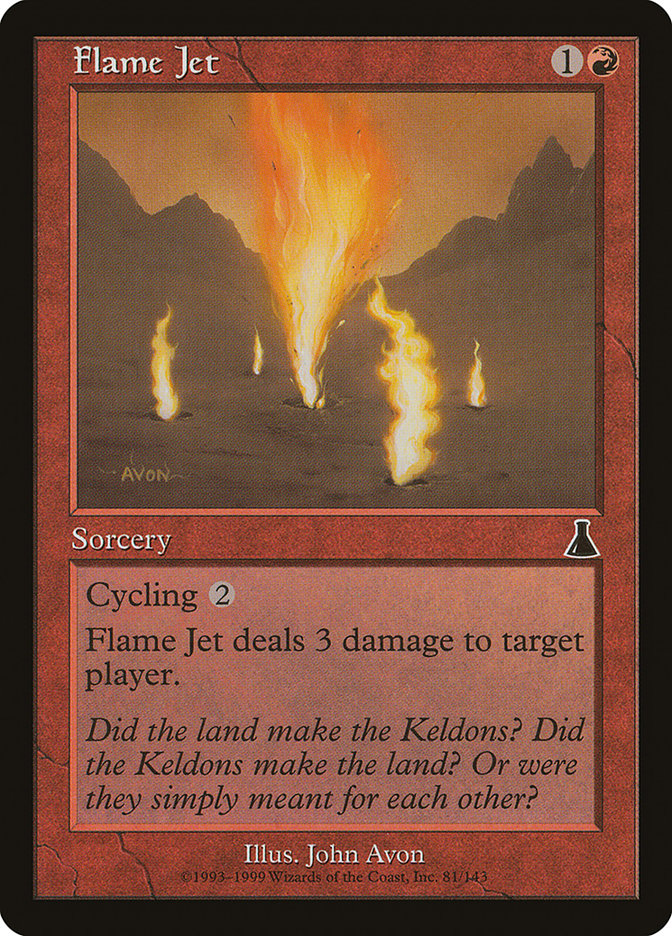 Flame Jet [Urza's Destiny] | Devastation Store