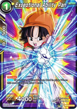 Exceptional Ability Pan [BT11-110] | Devastation Store