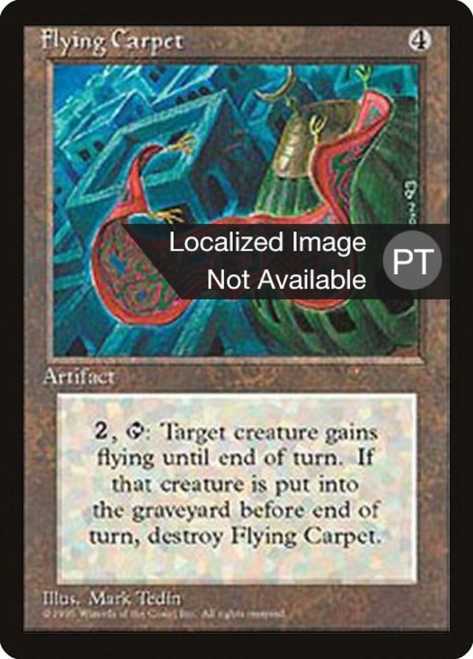 Flying Carpet [Fourth Edition (Foreign Black Border)] | Devastation Store