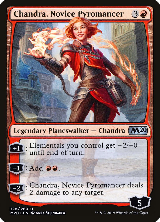 Chandra, Novice Pyromancer [Core Set 2020] | Devastation Store