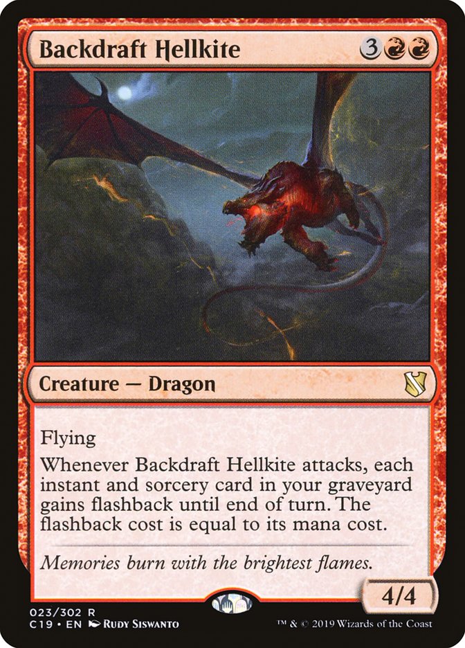 Backdraft Hellkite [Commander 2019] | Devastation Store