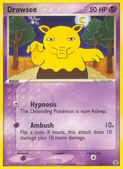 Drowzee (32/112) [EX: FireRed & LeafGreen] | Devastation Store