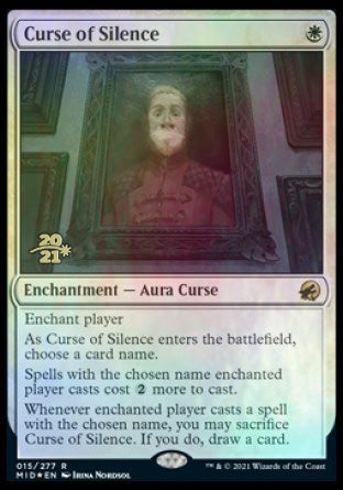 Curse of Silence [Innistrad: Midnight Hunt Prerelease Promos] | Devastation Store