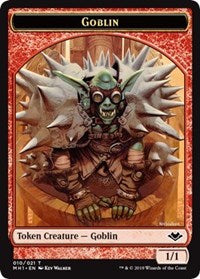 Goblin (010) // Construct (017) Double-sided Token [Modern Horizons Tokens] | Devastation Store