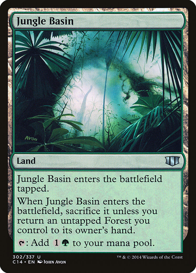 Jungle Basin [Commander 2014] | Devastation Store