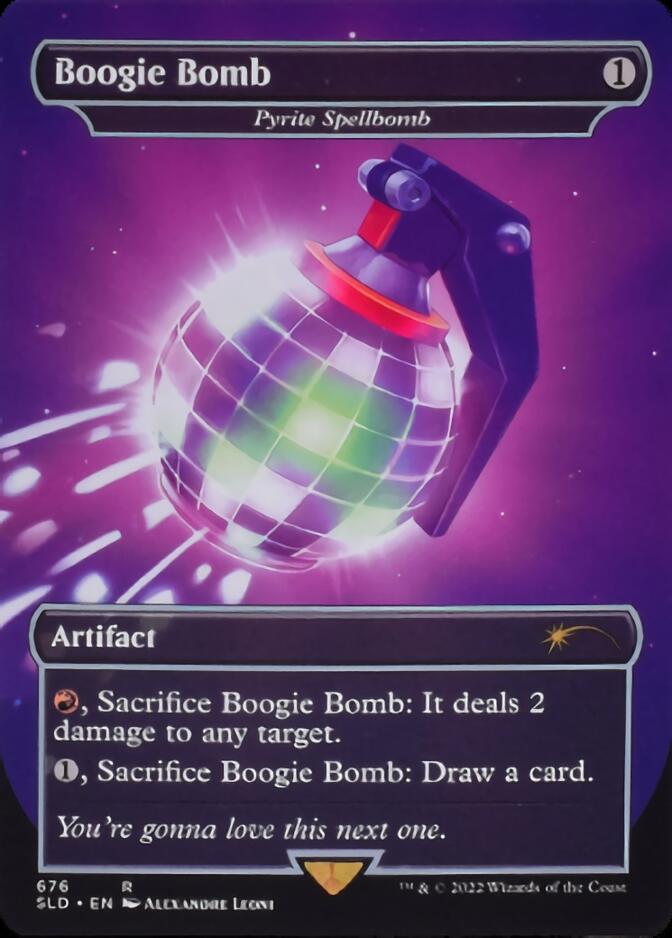 Pyrite Spellbomb - Boogie Bomb (Borderless) [Secret Lair Drop Promos] | Devastation Store
