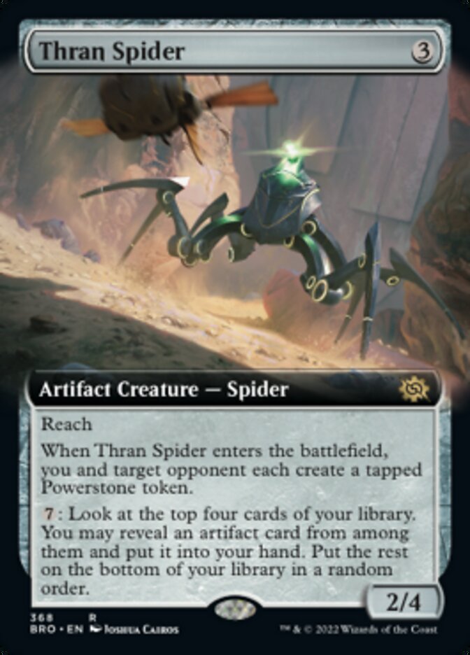 Thran Spider (Extended Art) [The Brothers' War] | Devastation Store