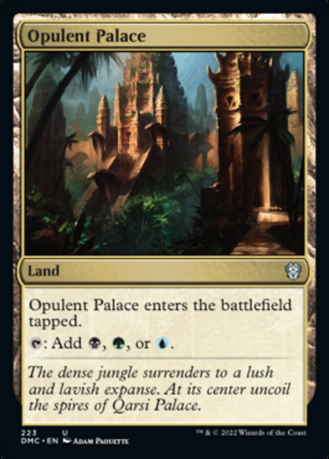 Opulent Palace [Dominaria United Commander] | Devastation Store