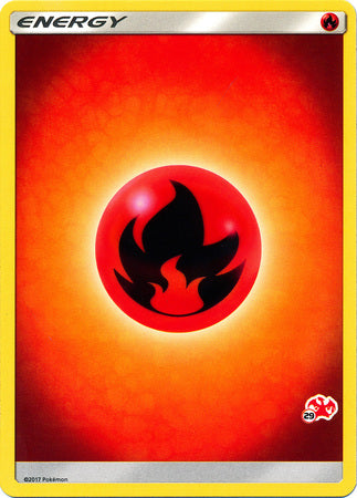 Fire Energy (Charizard Stamp #29) [Battle Academy 2020] | Devastation Store