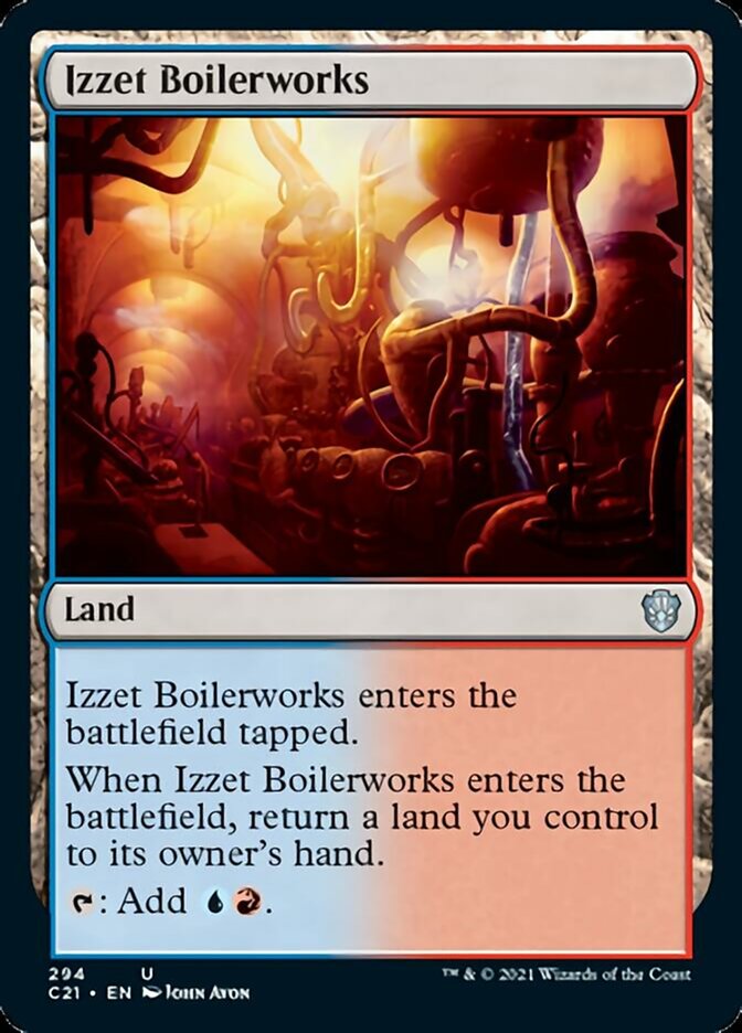 Izzet Boilerworks [Commander 2021] | Devastation Store