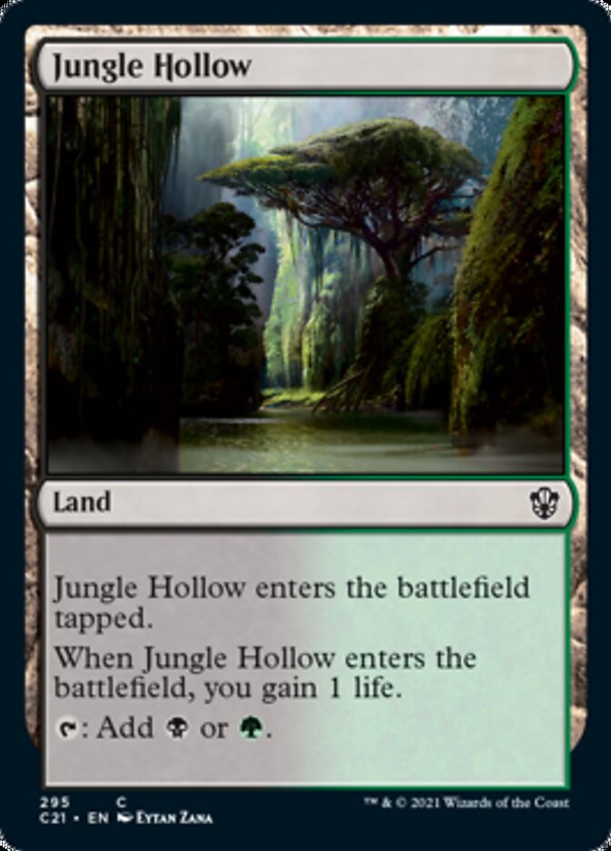 Jungle Hollow [Commander 2021] | Devastation Store